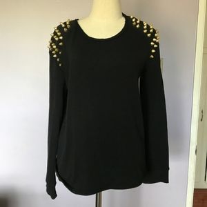 Silence and noise pullover ornament sweater